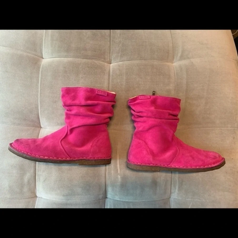 L.L. Bean bean suede